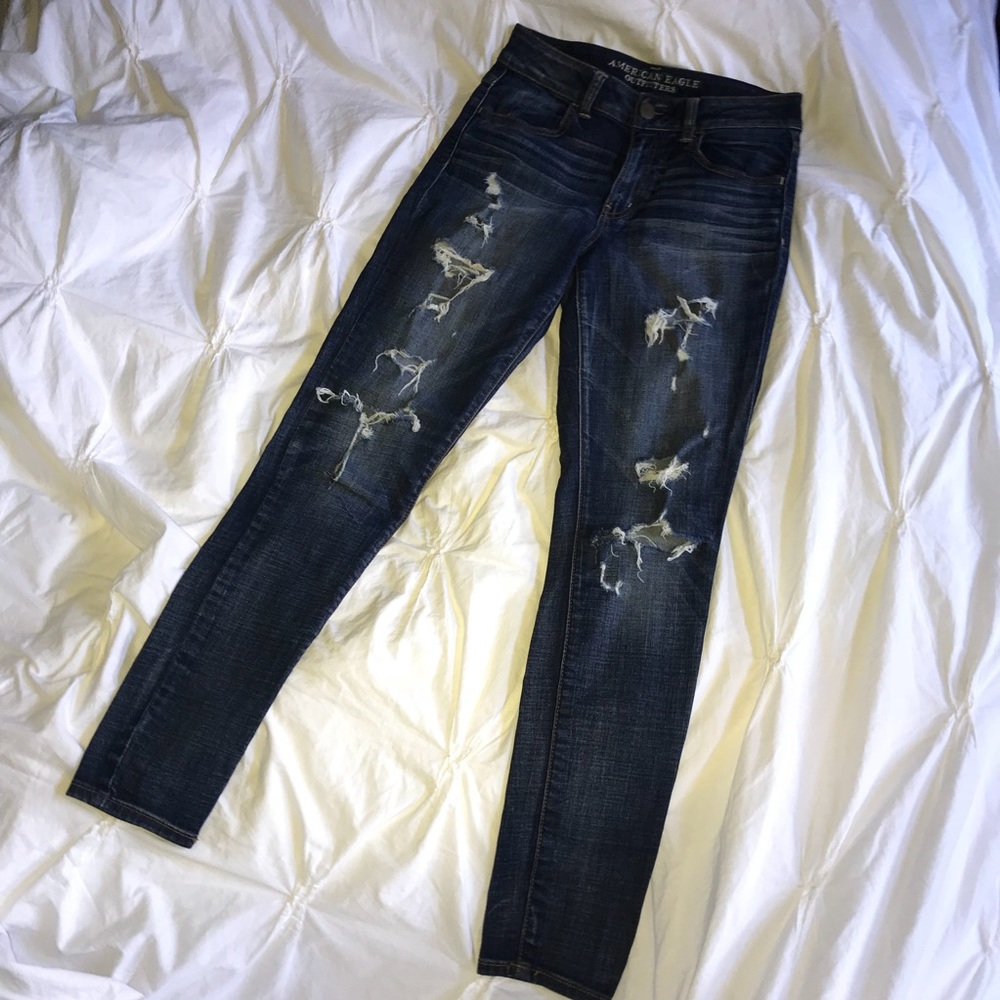 Super Stretch Ripped Jeans